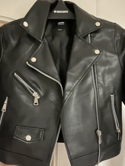 Clearance Kurtka a’la skórzana House rozm S ramoneska