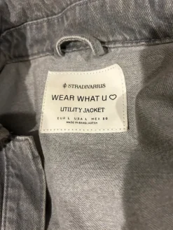 Hot Stradivarius Kurtka jeansowa