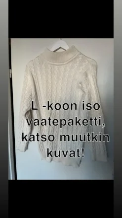 Best L -koon iso vaatepaketti