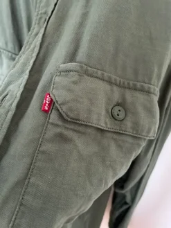 Outlet Levi's Levis armyn vihreä kauluspaita