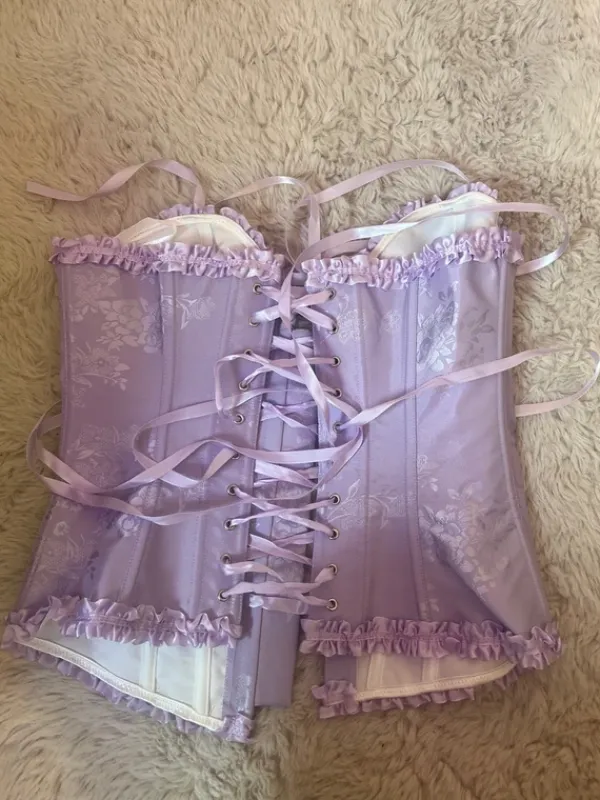 New Shein lila corset