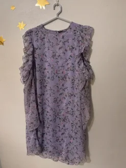 New Gina Tricot Lilac flower dress