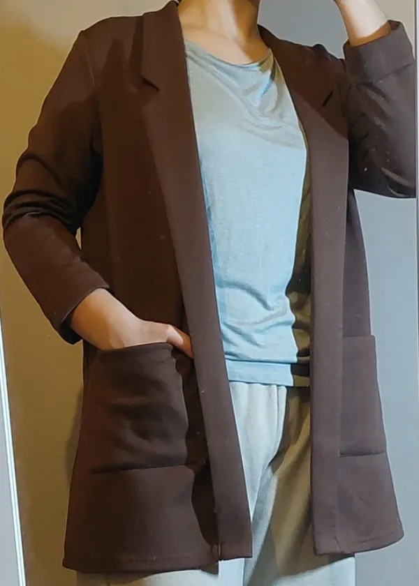 Amisu Long brown jacket