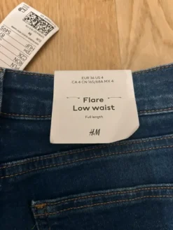 Outlet H&M Divided Low waist farkut