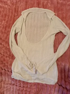 Luonnonvalkoinen rantamekko