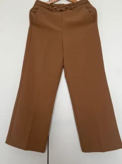 Online Mango Housut Ruskeat