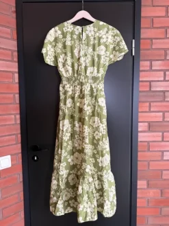 Hot Mango vihreä kesämekko koko S