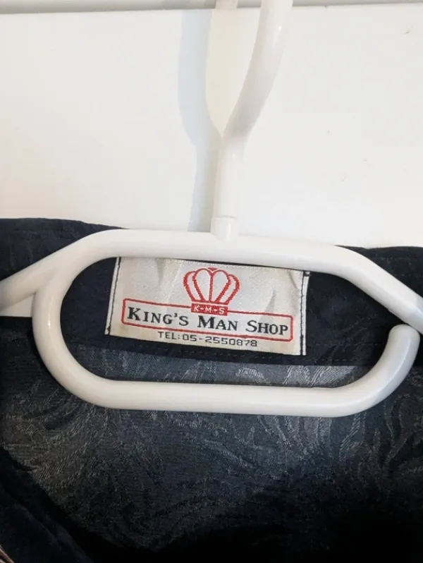 Hot king's man shop Marškiniai disco/hipių temai