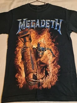 Sale Metal Megadeth bändipaita