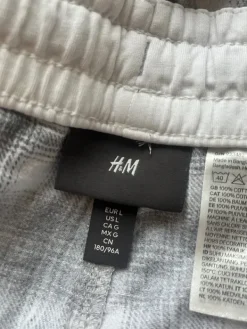 Sale H&M miesten harmaat pyjamahousut
