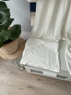 New Śmietankowy szerokie nogawki kombinezon PLT rozm L