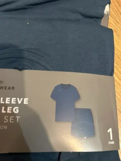 Online George Męska piżamka krótki rękaw