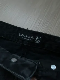 Clearance Stradivarius musta farkkuhame