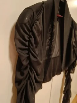 Hot Fanny USA Musta läpikuultava bolero M