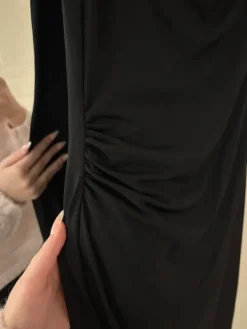 Best musta pitkä mekko