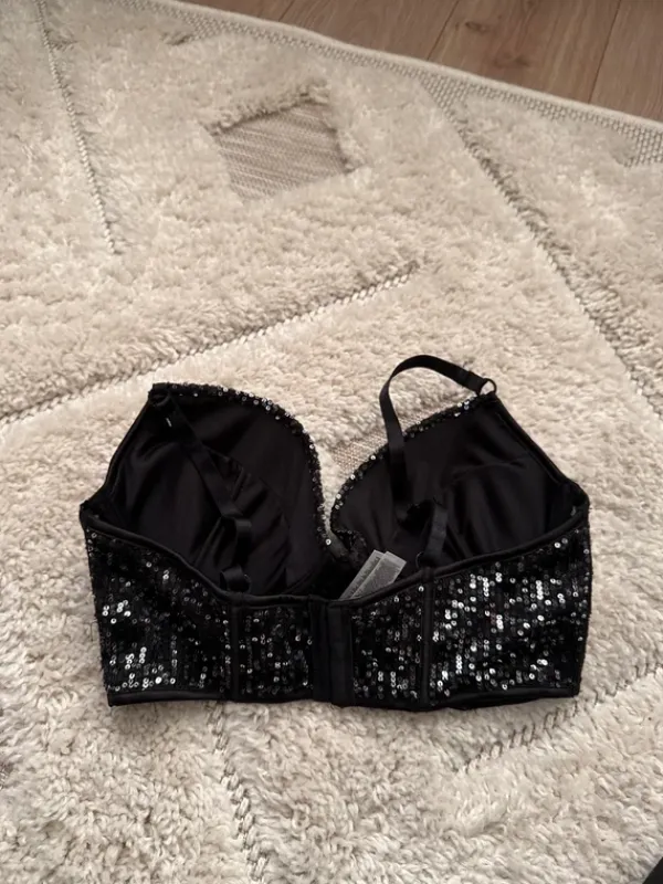 Best New Yorker Mustat paljetti rintsikat