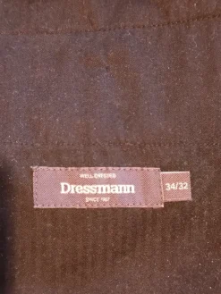 Online Dressmann Mustat puvunhousut