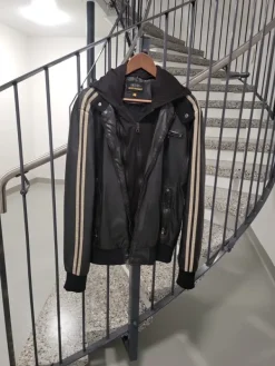 New Inside Nahkatakki miesten