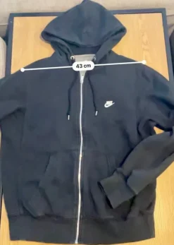 New Nike musta vetoketjullinen huppari