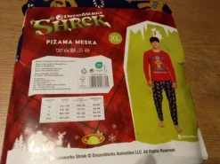 Sale Shrek Nowa piżama męska xl, 100% bawełna