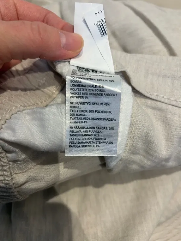 Discount Dressmann Pellava shortsit