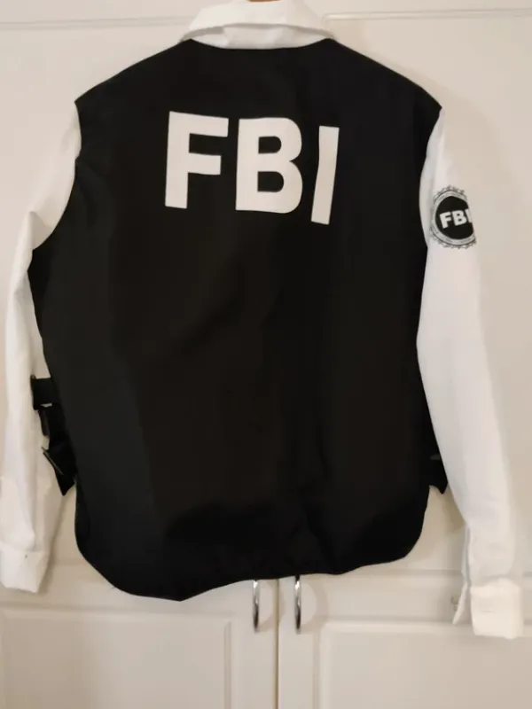 Best FUNNY FASHION Penkkari-asu FBI; lippis,housut, paitaliivi