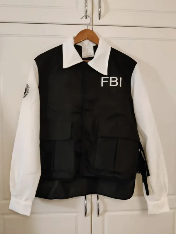 Best FUNNY FASHION Penkkari-asu FBI; lippis,housut, paitaliivi