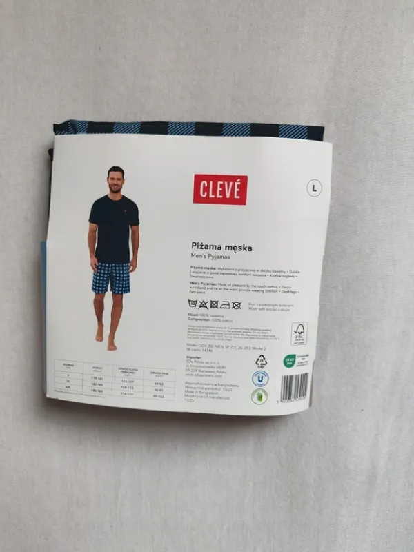 Best Piżama męska rozmiar L