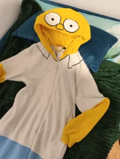 Discount The Simpsons Piżama przebranie kostium The Simpson XS-S to rozmiar z metki ale pasuje nawet na rozmiar XL