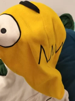 Discount The Simpsons Piżama przebranie kostium The Simpson XS-S to rozmiar z metki ale pasuje nawet na rozmiar XL