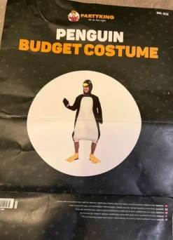 Outlet Partykungen Pingvin dräkt One Size.