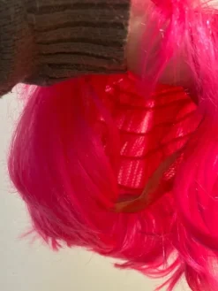 Online Pinkki peruukki