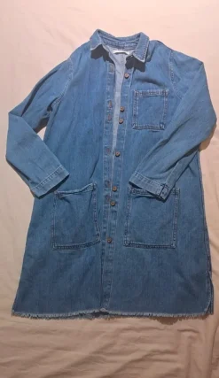 Best Mango Pitkä farkkutakki