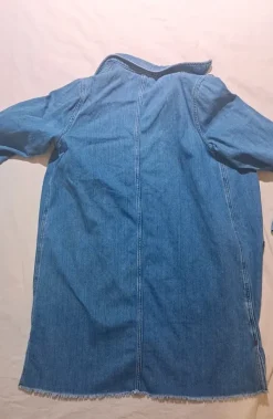 Best Mango Pitkä farkkutakki