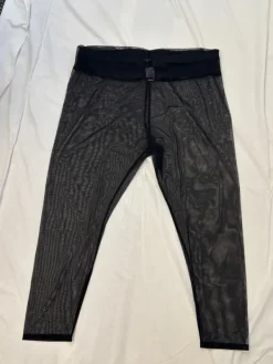 Hot Shein Plussakoko Mesh-legginssit 4XL