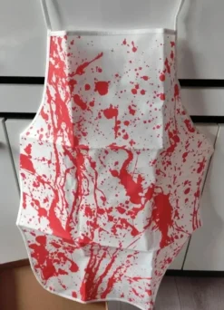 Discount Przebranie bal karnawałowy Cosplay straszny rzeźnik horror fartuch wbity nóż tasak