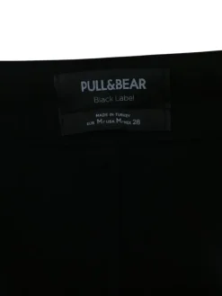 Discount Pull & Bear black baggy style pants