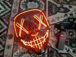 Hot Punainen halloween maski