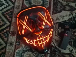 Hot Punainen halloween maski