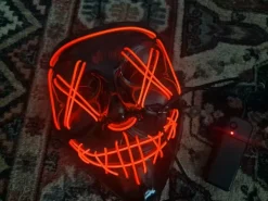 Hot Punainen halloween maski