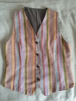 Sale Vintage Raidallinen liivi