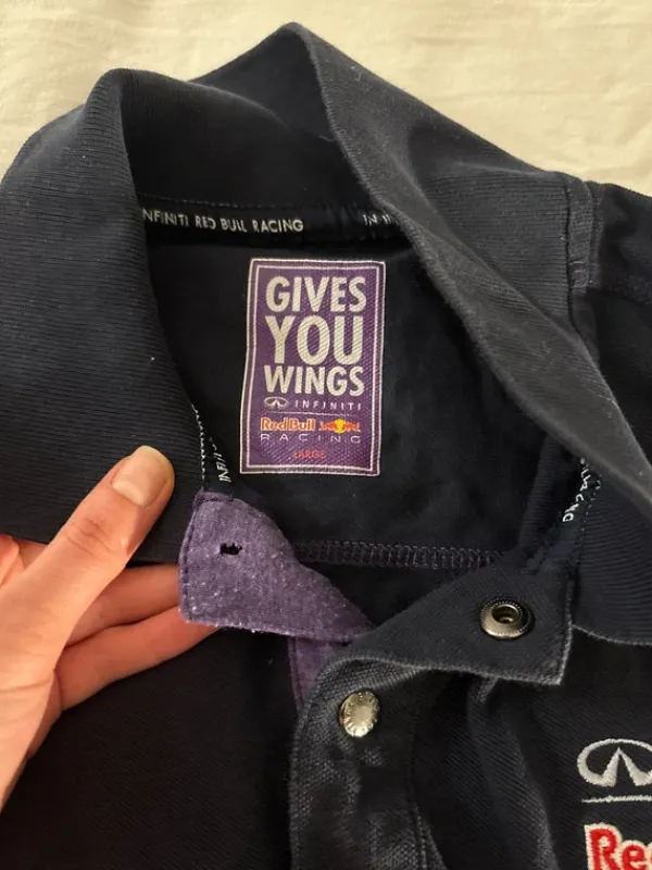 Hot Red Bull polo shirt