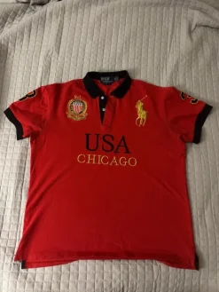 New Ralph Lauren Red Chicago shirt