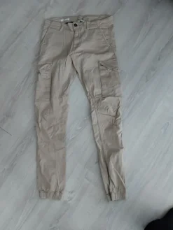 New Jack & Jones Reisitaskuhousut, 32/36 vaalea beige