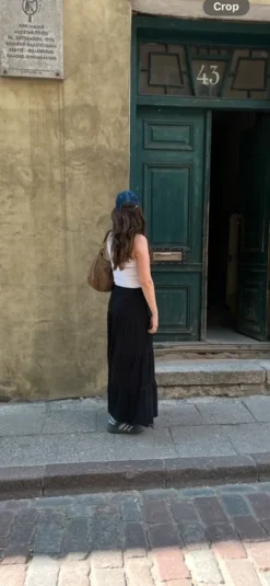 Discount Ruffle maxi skirt