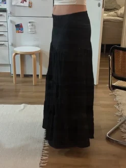 Discount Ruffle maxi skirt