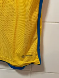 Clearance adidas Ruotsi 2022 Pelipaita / Sweden Home Shirt / Sverige Fotbollströja