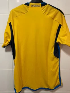 Clearance adidas Ruotsi 2022 Pelipaita / Sweden Home Shirt / Sverige Fotbollströja