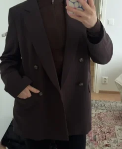 Discount H&M Ruskea bleiseri