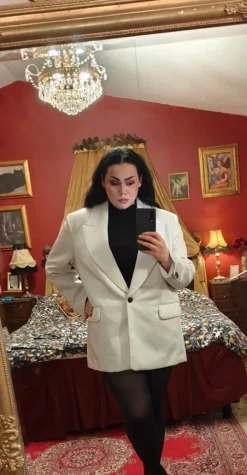 Online H&M Satiininen bleiseri